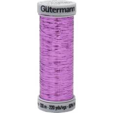 Grey Sewing Thread Gutermann Violet Metallic Sliver Embroidery Thread 200m 8012