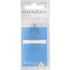 Yarn & Needlework Supplies Milward Tapestry Needles No. 18-22 6 Pack