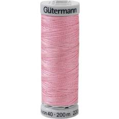 Yarn & Needlework Supplies Gutermann Pink Sulky Rayon 40 Weight Thread 200m 1108