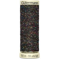 Gutermann Nähgarn Gutermann Black Metallic Effect Thread 50m 71