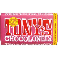 Tony's Chocolonely Mjölkchoklad Caramel Biscuit