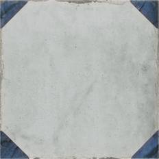 Porcelain Mosaic Tiles Merola Tile Merola Tile Renaissance Deco Indigo Corner 7-7/8" Tile