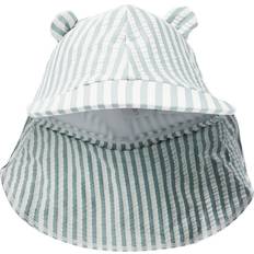 Rayé Chapeaux seau Liewood Chapeau Anti-UV Seersucker - Senia Sea Blue/White