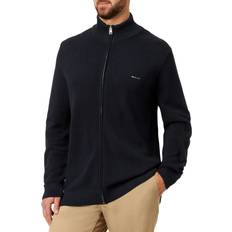 Gant Men Cardigans Gant Cotton Piqué Full Zip Cardigan