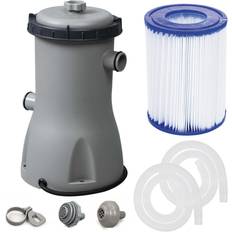 Bestway Pool Pumps Bestway 800 Gal Flowclear Pool Filter Pump & Cartridge Electric Easy Set Pump