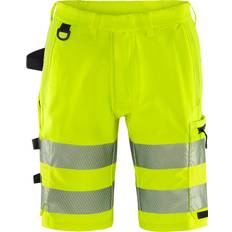 Elastan/Lycra/Spandex - Gul Shorts Fristads Green Hi Vis Stretch Shorts 2648 Kl