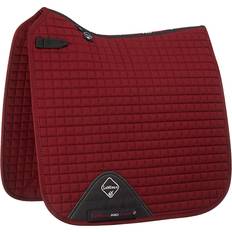 LeMieux Cotton Dressage Square, Burgundy Full Burgundy