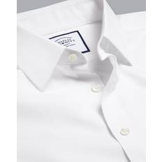 Non-Iron Poplin Cotton Formal Shirt - White