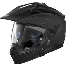 Casco de aventura Cascos de moto Nolan N70-2 X Classic Flat Black ECE 22.06 Multi Helmet