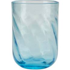 Twist drikkeglas lyseblå