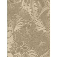 Marburg Galerie Metallic Jungle Leaves Wallpaper