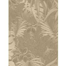 Noordwand Tapet Botanica Large Leaves metallic