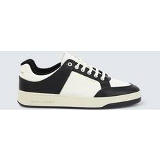 Saint Laurent Perforerede Læder Sneakers - White