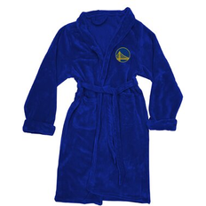 Gold - Women Robes Northwest NBA 349 Warriors Bathrobe Blue