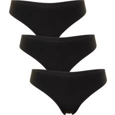 Träningsplagg Trosor Missya 3-pack Seamless string Black