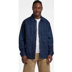 Men - Straight Jackets G-Star Navy Unisex Shanorak Dark blue Men