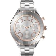 Swarovski Unisex Wrist Watches Swarovski Swarovski Unisex-Adult's Octea Lux Sport Swiss with Metal Strap, Silver, 0 Model: 5610494