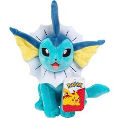 Toys Jazwares Pokémon Vaporeon 8" Plush Officially Licensed Quality & Soft Stuffed Animal Toy Eevee Evolution Add Vaporeon to Your Collection! Great Gift for Kids & Fans of Pokemon