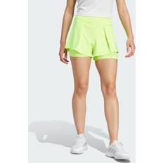 Yellow Shorts Adidas Tennis Match Shorts