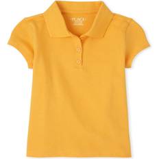 The Children's Place Girl's Uniform Pique Polo - Yellow Pencil