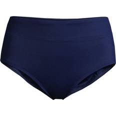 Lands' End XL Bikinis Lands' End Women Plus Chlorine Resistant Tummy Control High Waisted Bikini Swim Bottoms