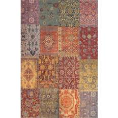 Polytuft Rea Antique Patch 140x200cm Multifärgad cm