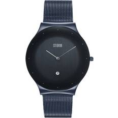 TERELO IP Blue Modern Men's/Unisex with a Large Edge-to-Edge on a Sleek mesh and Date Feature Grey