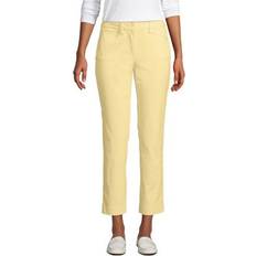 Lands' End Slim Fit 7/8-Chinos, Damen, Größe:38 regular, Gelb, Baumwoll-Mischung, Gelb