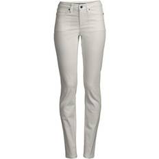 Lands' End Straight Leg Jeans - Ivory Women