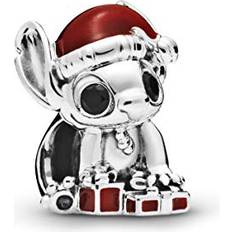 Charms & Pendants Pandora PANDORA Disney Stitch Christmas 925 Sterling Silver Charm 798452C01