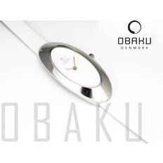 Obaku Watches Obaku Denmark V156LCIRW Watch Narrow