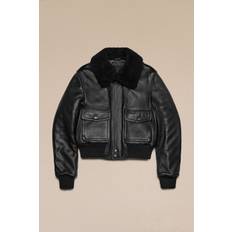 Leather - Unisex Jackets Ami Paris Bomber Jacket Black Unisex