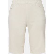 Ulla Popken Bermudashorts, frynset fald, elastisk linning