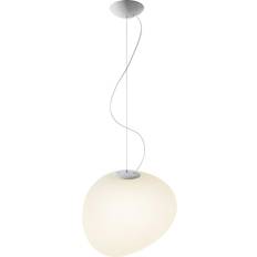 Foscarini Lámparas Colgantes Foscarini Gregg Grande Pendelleuchte 47x40x40 cm Weiß/Dimmbar Mit TRIAC Lámpara Colgante