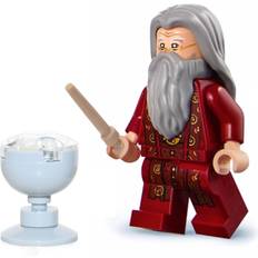 Building Games LEGO LEGO 2018 Harry Potter Minifigure Albus Dumbledore with Tan Wand 75954