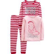 Children's Clothing Simple Joys by Carter Joyful Christmas Fleece Pajamas Girls