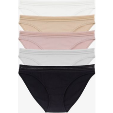 Dorina Women's Giana Hipster Panty Set, Piece Ivory, Beige, Pink, Gray, Black Ivory/Beige/Pink/Gray/Black