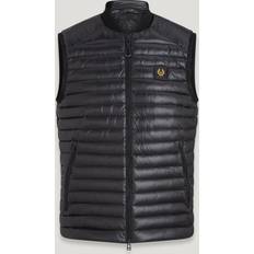 Belstaff Men Vests Belstaff Mens Black Airframe Gilet