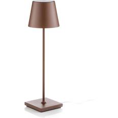 Poldina LED Uppladdningsbart Batteri Matt Brun