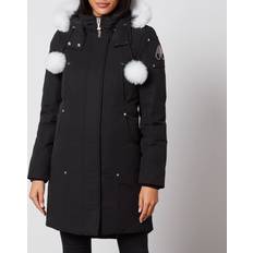 Moose knuckles stirling Moose Knuckles Stirling Cotton and Nylon-Blend Parka Schwarz