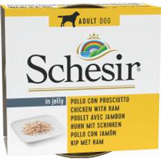 Schesir Animaux de compagnie Schesir Filets De Poulet Avec Jambon 10 x 150 g