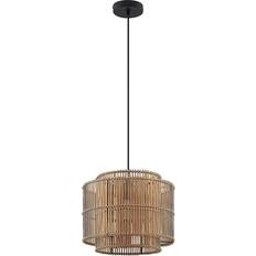 Lindby Pendler Lindby Bridga Bamboo Pendel ∅ 35cm