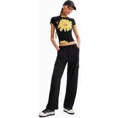 Desigual Dame Bukser Desigual Cargobukser - Sort