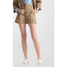 Plis Shorts St John Pleated Waist Shorts