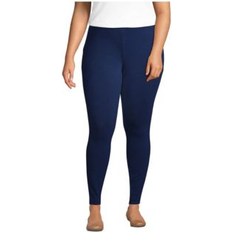 Tights Lands' End Plus Starfish Mid Rise Knit Leggings Deep sea navy Deep sea navy