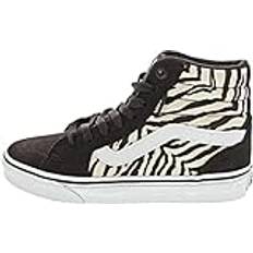 Vans Wm Filmore Hi Satin Tiger Brown/white Blå/Svart
