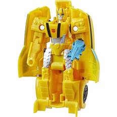 Transformers Toys Transformers Sting Shot Bumblebee Cyberverse 1 Step Changer Yellow Hasbro