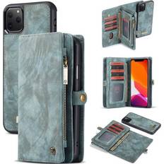 CaseMe Wallet 11-kort Apple iPhone 11 Pro Max 6,5 blå