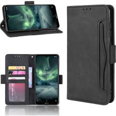 Nokia 7.2 ExpressVaruhuset Nokia 7.2 Plånboksfodral PU-Läder 6-FACK Winston V3