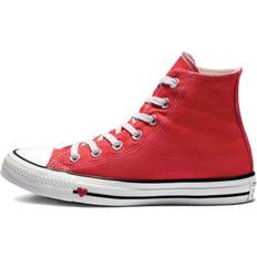 Converse Denim Trainers Converse Chuck Taylor All Star High Top - Red